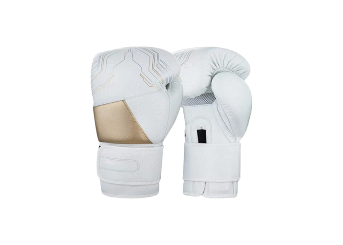 Gold Boxing Gloves – Premium Pro Style PU/Genuine Leather Gloves