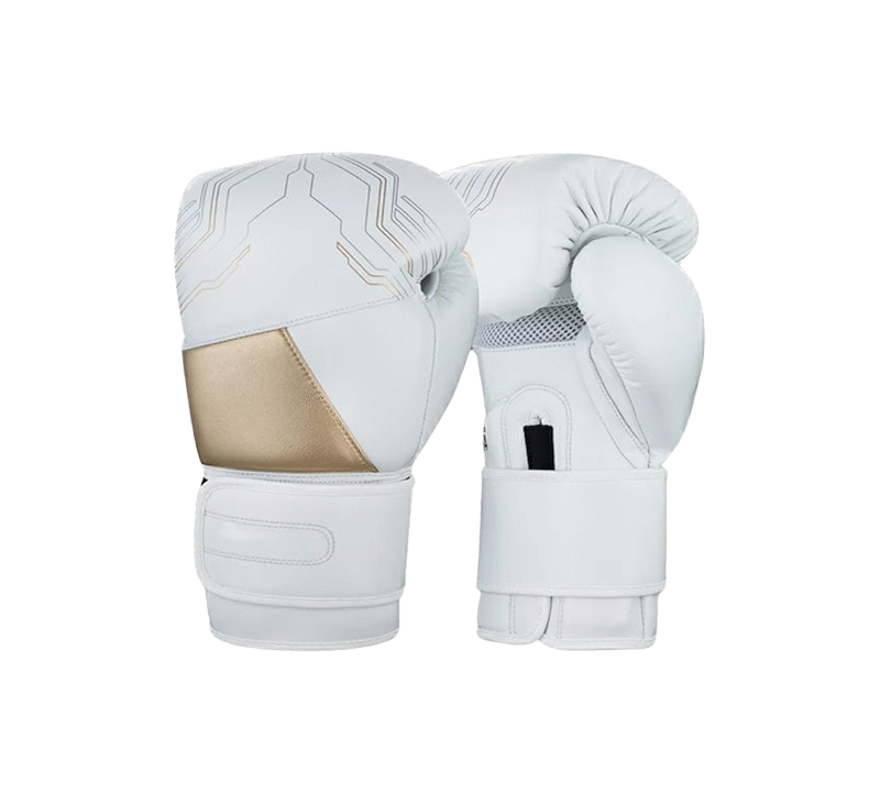Gold Boxing Gloves – Premium Pro Style PU/Genuine Leather Gloves