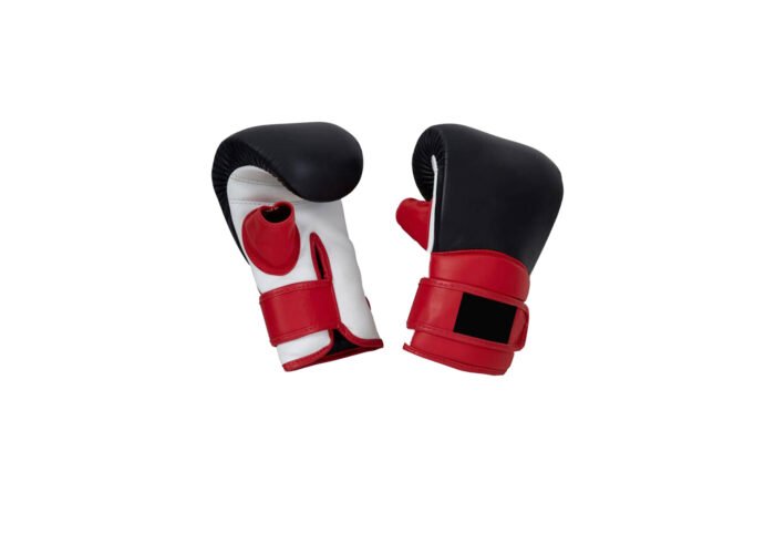 Red & Black Sparring Bag Gloves – Two-Tone Fight Mitts