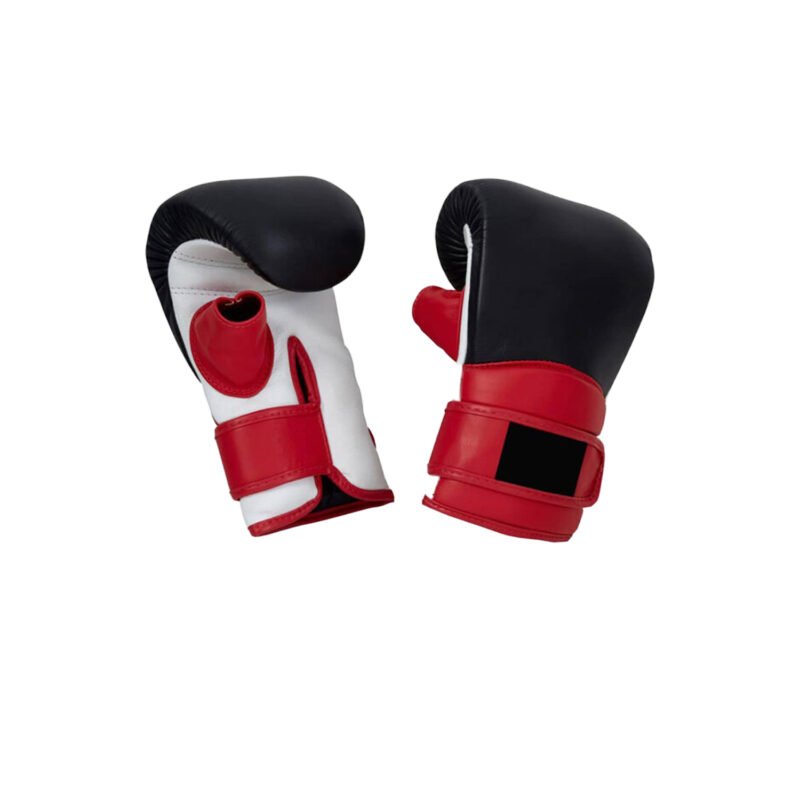 Red & Black Sparring Bag Gloves – Two-Tone Fight Mitts