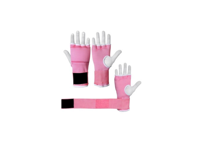 Women’s Pink Inner Gloves – Ladies Boxing Quick Wraps - Image 2