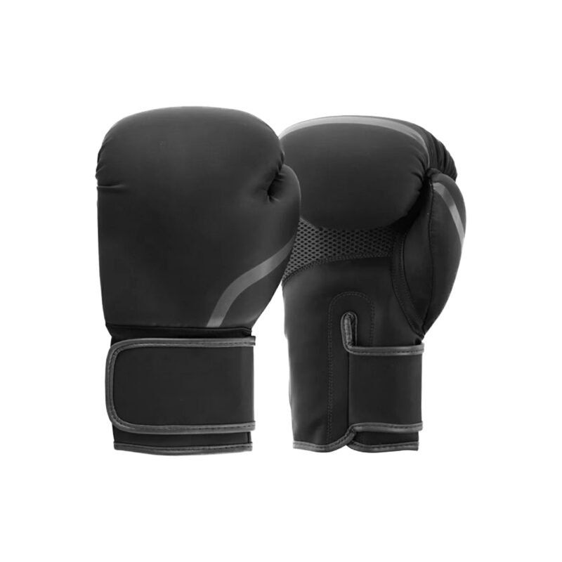 Custom Matte Black Boxing Gloves – Velcro Training Gloves