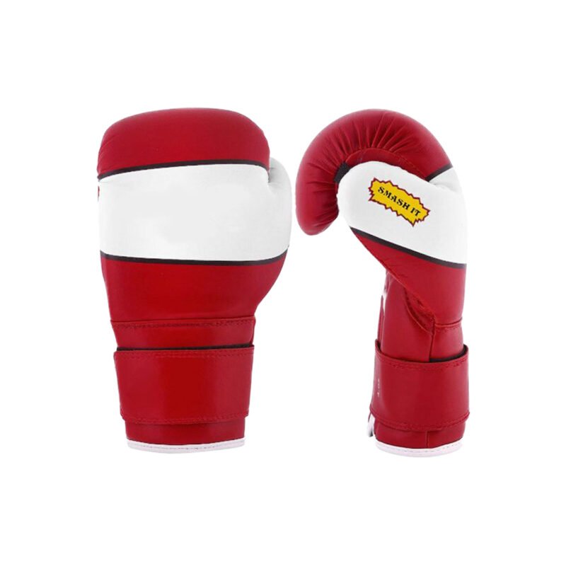 “Smash It” Comic Boxing Gloves – PU Gloves With Custom Graphic Design