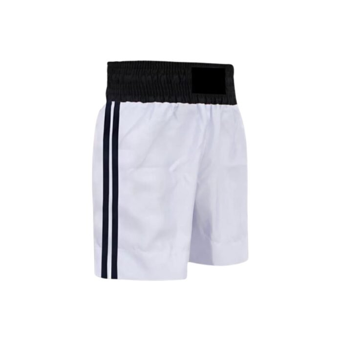 White and Black Boxing Shorts (OEM Available)